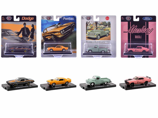 "Auto-Drivers" Set of 4 pieces in Blister Packs Release 118 Limited Edition to 9450 pieces Worldwide 1/64 Diecast Model Cars by M2 Machines "Auto-Drivers" Set of 4 pieces in Blister Packs Release 118 Limited Edition to 9450 pieces Worldwide 1/64 Diecast Model Cars by M2 Machines