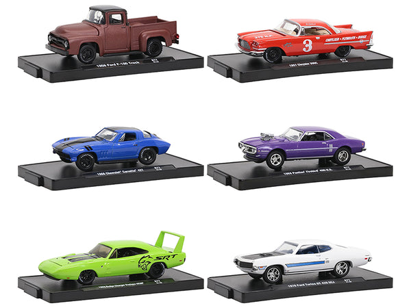"Auto-Drivers" Set of 6 pieces in Blister Packs Release 77 Limited Edition to 9600 pieces Worldwide 1/64 Diecast Model Cars by M2 Machines "Auto-Drivers" Set of 6 pieces in Blister Packs Release 77 Limited Edition to 9600 pieces Worldwide 1/64 Diecast Model Cars by M2 Machines