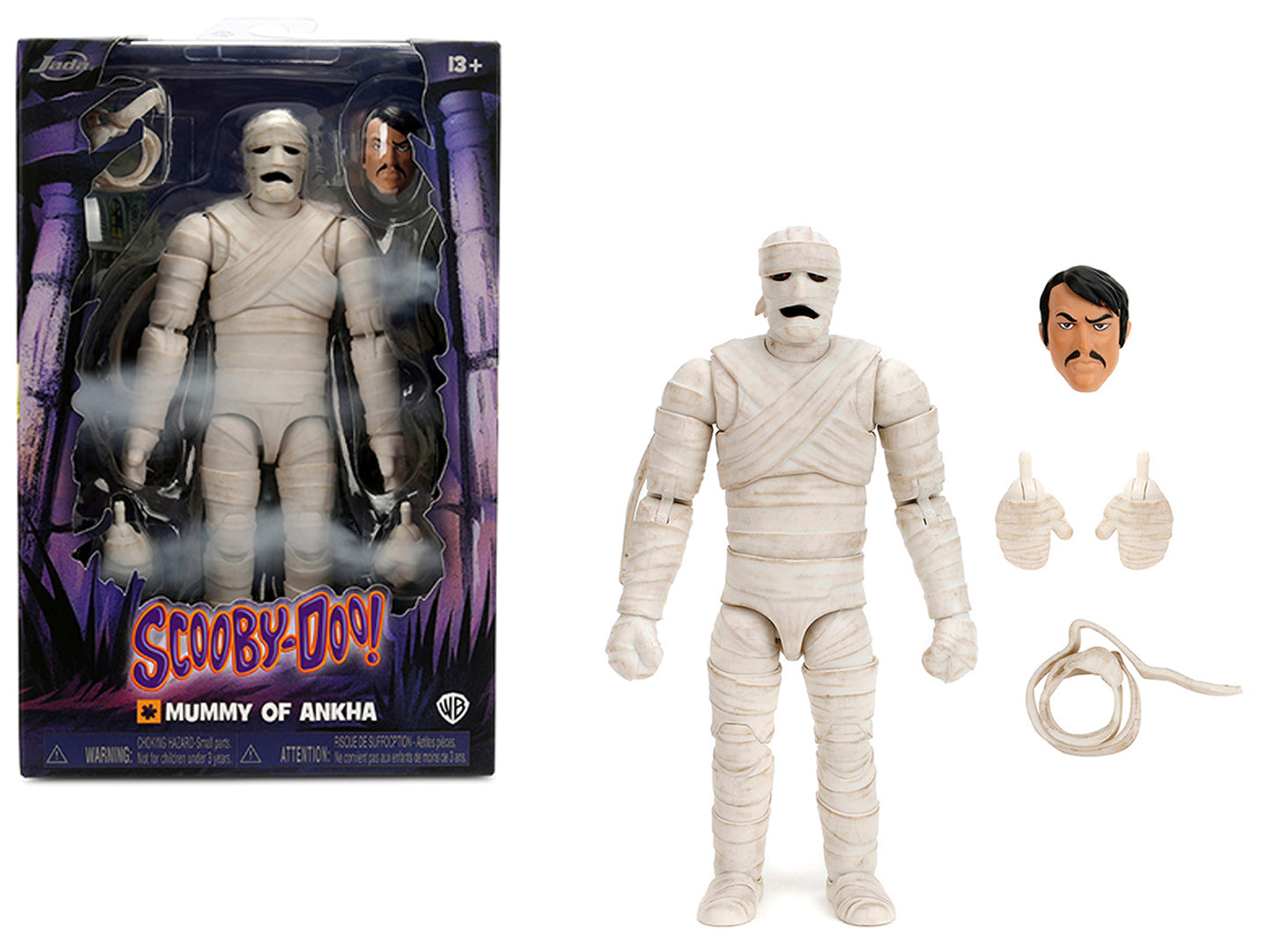 Ankha 7" Moveable Figure with Accessories and Alternate Head and Hands "Scooby-Doo!" Franchise Model by Jada