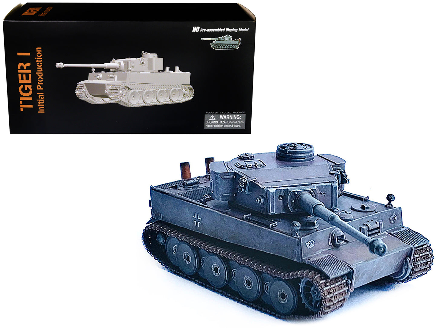 Germany Sd. Kfz. 181 PzKpfw VI Tiger I Heavy Tank "Initial Production s.Pz.Abt.502 Leningrad" (1942) "NEO Dragon Armor" Series 1/72 Plastic Model by Dragon Models