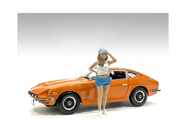 "Car Meet 2" Figurine III for 1/18 Scale Models by American Diorama "Car Meet 2" Figurine III for 1/18 Scale Models by American Diorama