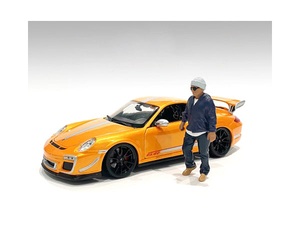"Car Meet 1" Figurine IV for 1/24 Scale Models by American Diorama "Car Meet 1" Figurine IV for 1/24 Scale Models by American Diorama