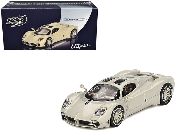 Pagani Utopia Presentation Grigio Rinascimento Silver 1/64 Diecast Model Car by BBR Pagani Utopia Presentation Grigio Rinascimento Silver 1/64 Diecast Model Car by BBR