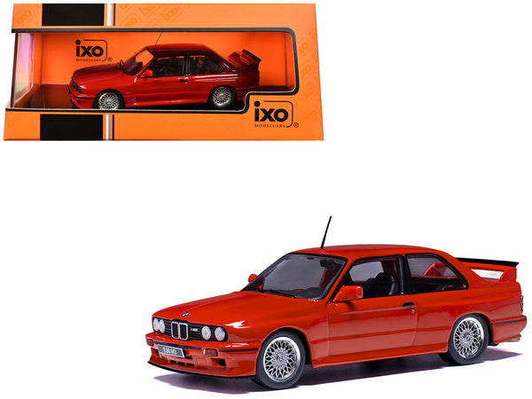 1990 BMW M3 Sport Evolution Red 1/43 Diecast Model by IXO Models 1990 BMW M3 Sport Evolution Red 1/43 Diecast Model by IXO Models