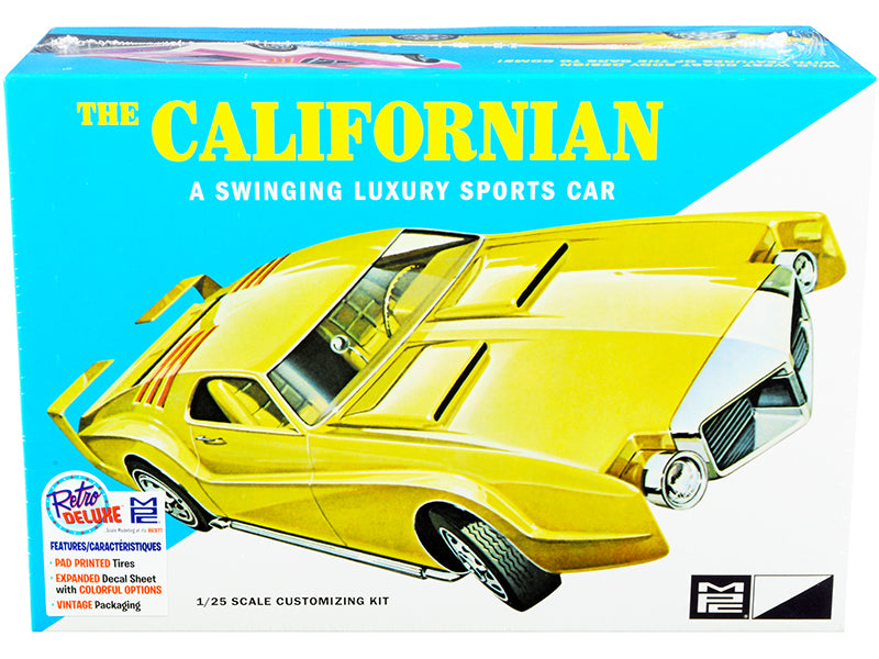 Skill 2 Model Kit 1968 Oldsmobile Toronado Custom "The Californian" 1/25 Scale Model by MPC free shipping USA