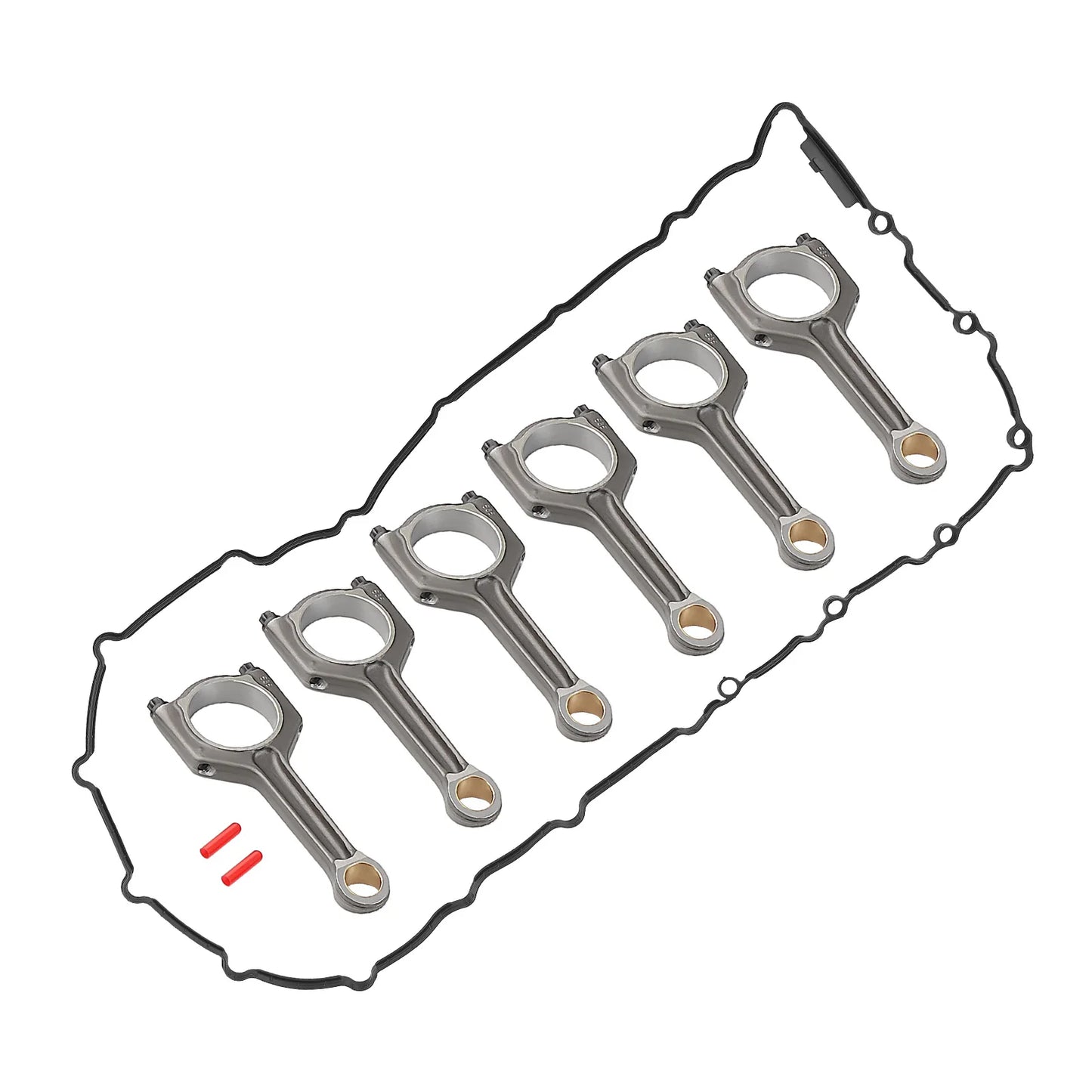 N55 3.0L Engine Overhaul Rebuild Kit w/ Crankshaft & ConRod & Timing Set For BMW