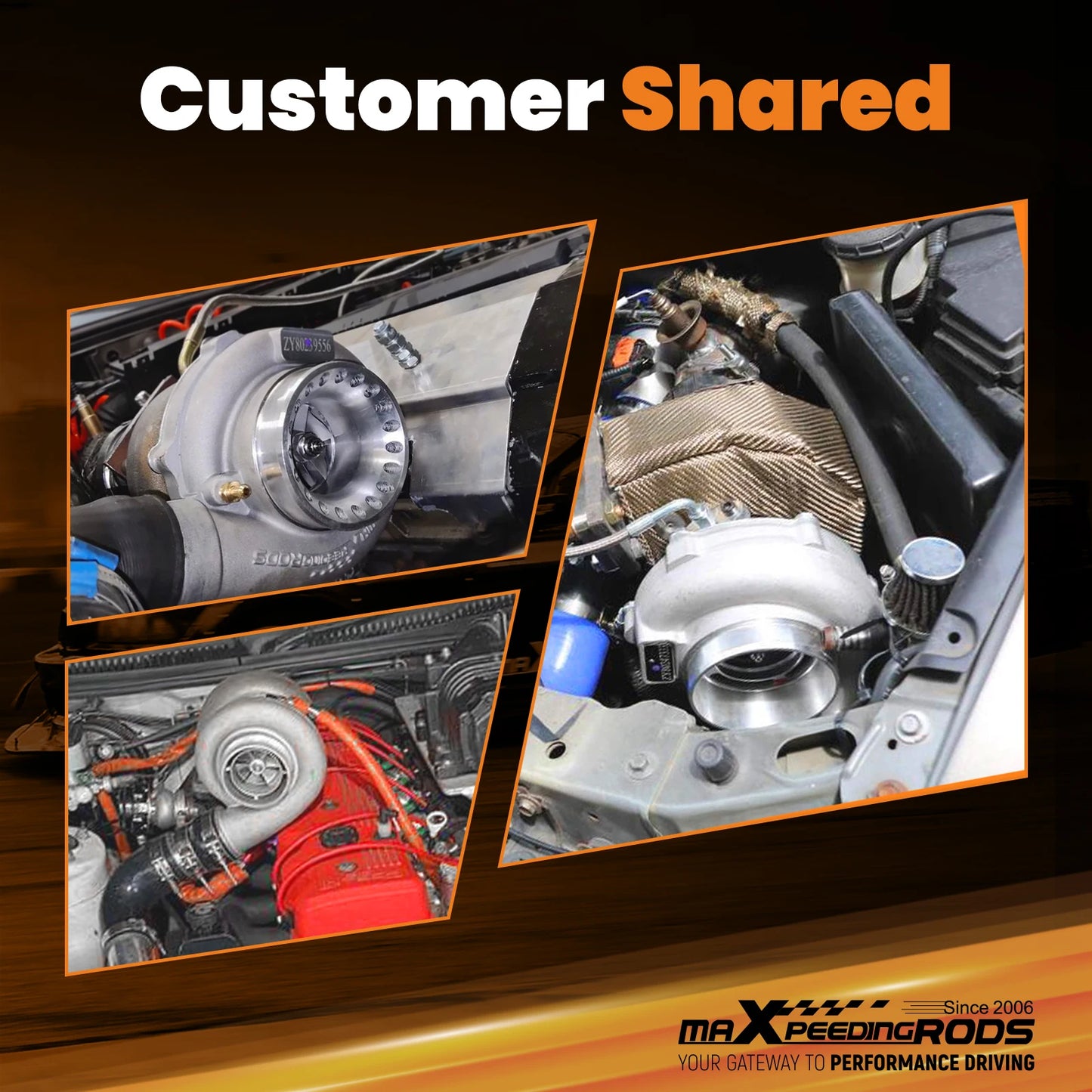 maxpeedingrods Turbochargers for BMW 116i F20 F21 2015- 11657633795 7633795