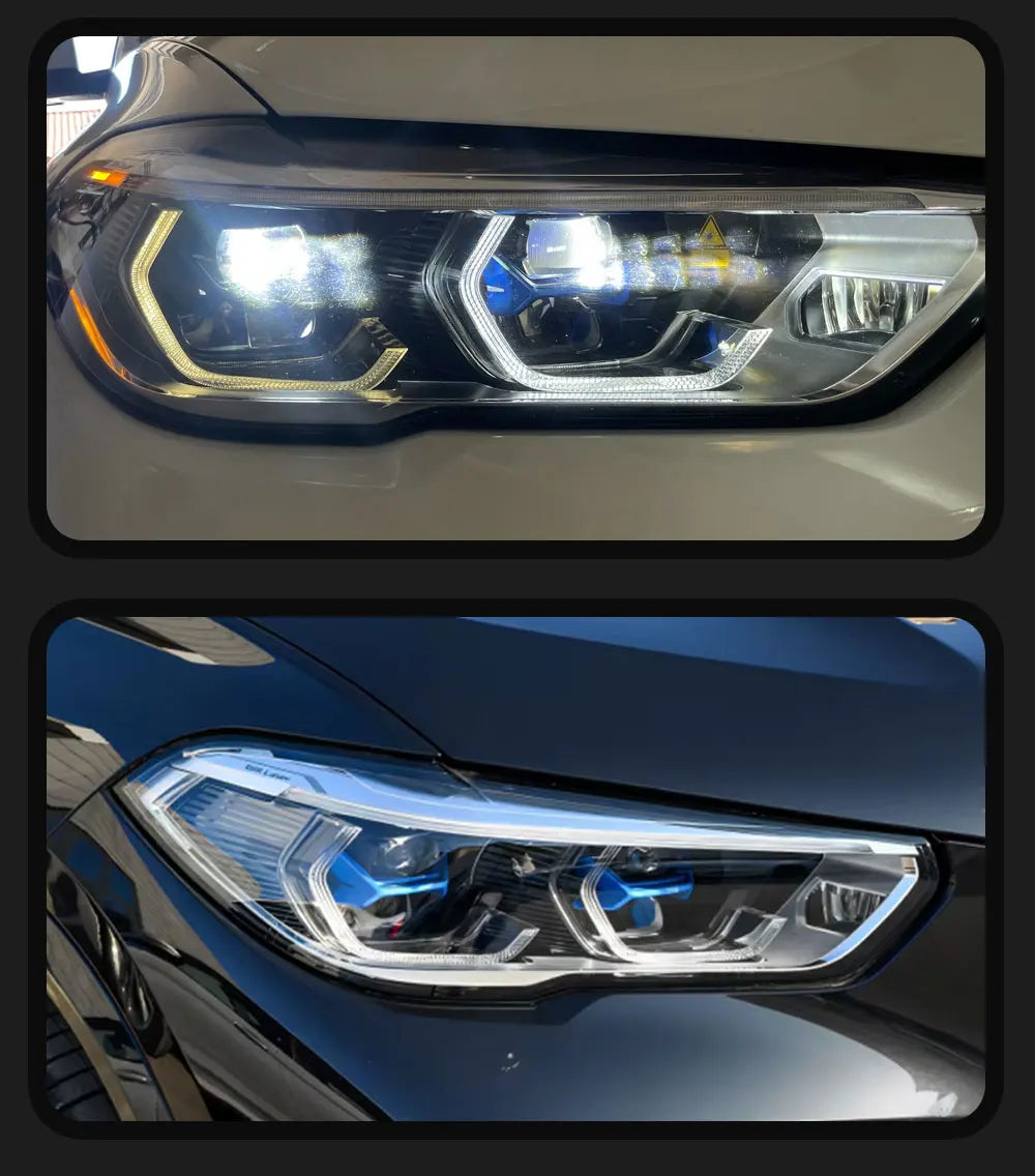 TYPY Car Lights For BMW X5 G05 2019-2022 Headlight LED Projetor head Lamp Daytime Running Light Automotive Accessories