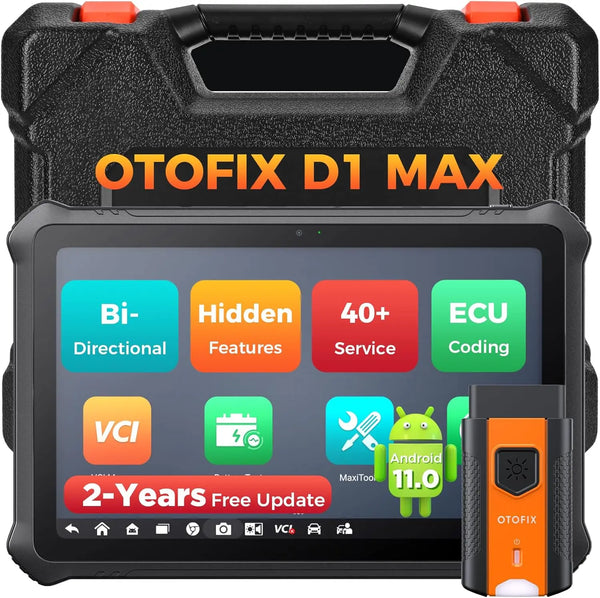 OTOFIX D1 Max Automotive Diagnostic Scan Tool Bi-Directional Scanner ECU Coding DoIP & CANFD 2 Years Update Upgraded of D1 PRO OTOFIX D1 Max Automotive Diagnostic Scan Tool Bi-Directional Scanner ECU Coding DoIP & CANFD 2 Years Update Upgraded of D1 PRO