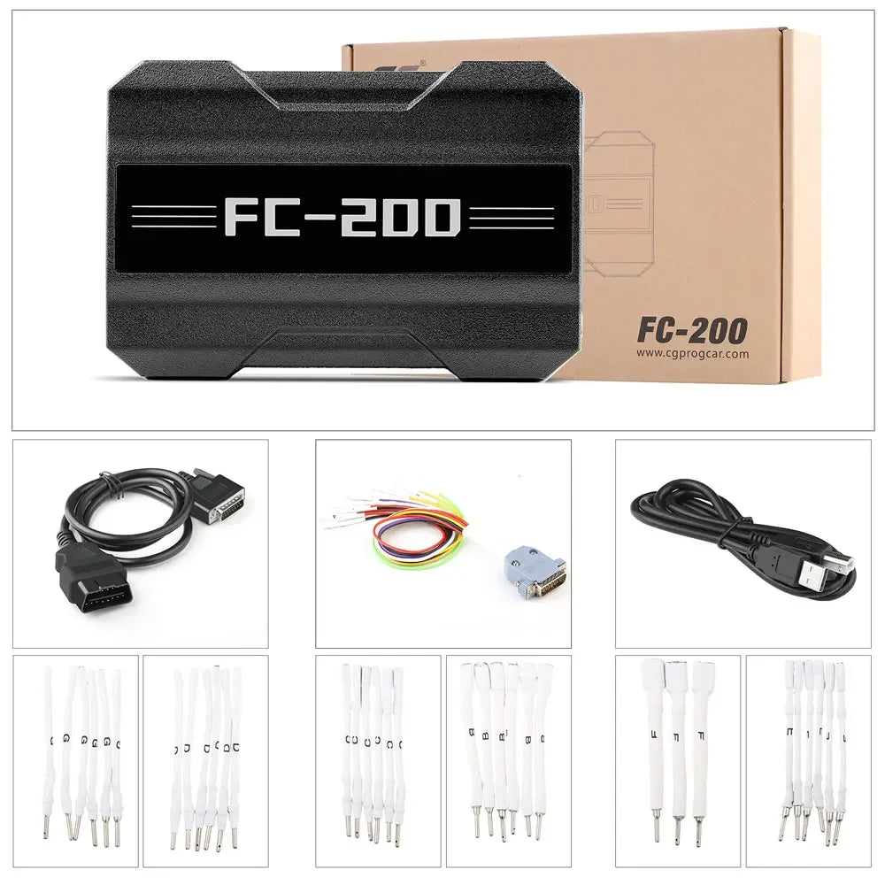 CG FC200 ECU Programmer Full Version Support 4200 ECUs and 3 Operating Modes Upgrade of AT200 Get Free ECU and MTxx License