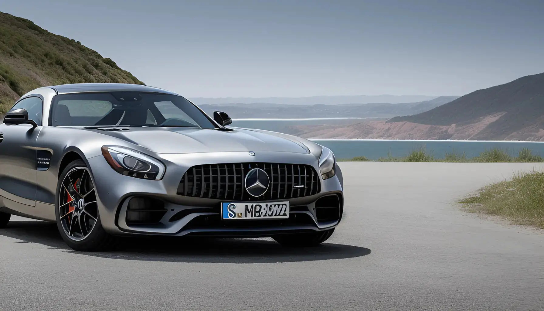 Driving the Mercedes AMG GT on the Autobahn - 