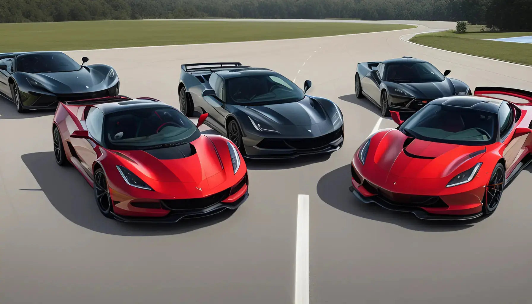 Corvette compared to McLaren Artura compared to Ferrari SF90 Stradale - 