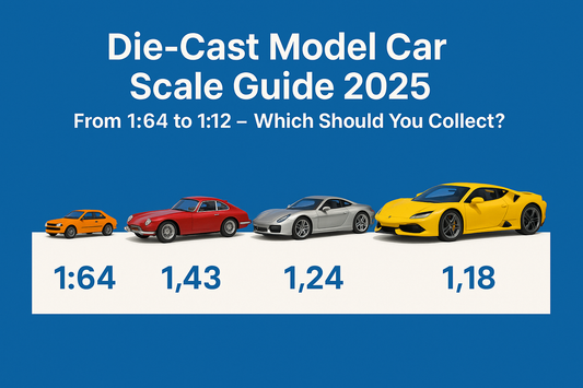 Die-Cast Model Car Scale Guide 2025: From 1:64 to 1:12 – Which Should You Collect?
