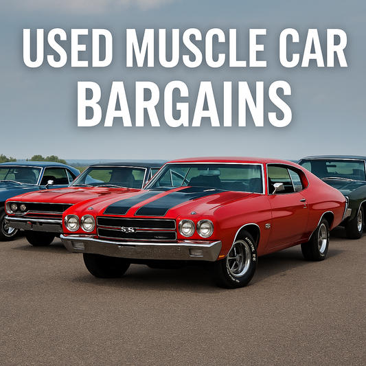 Used Muscle Car Bargains: Affordable American Legends