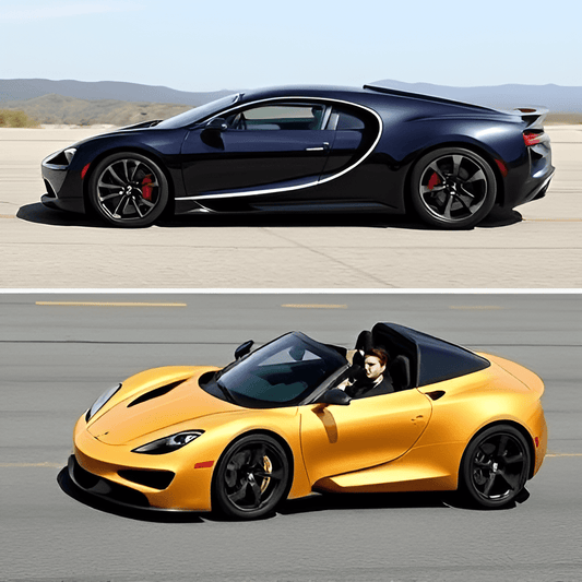Bugatti Chiron vs. Tesla Roadster: The Battle of Electric vs. Gasoline Supercars - Rapid Vehicles