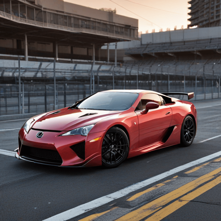 The Lexus Coupe LFA - Rapid Vehicles