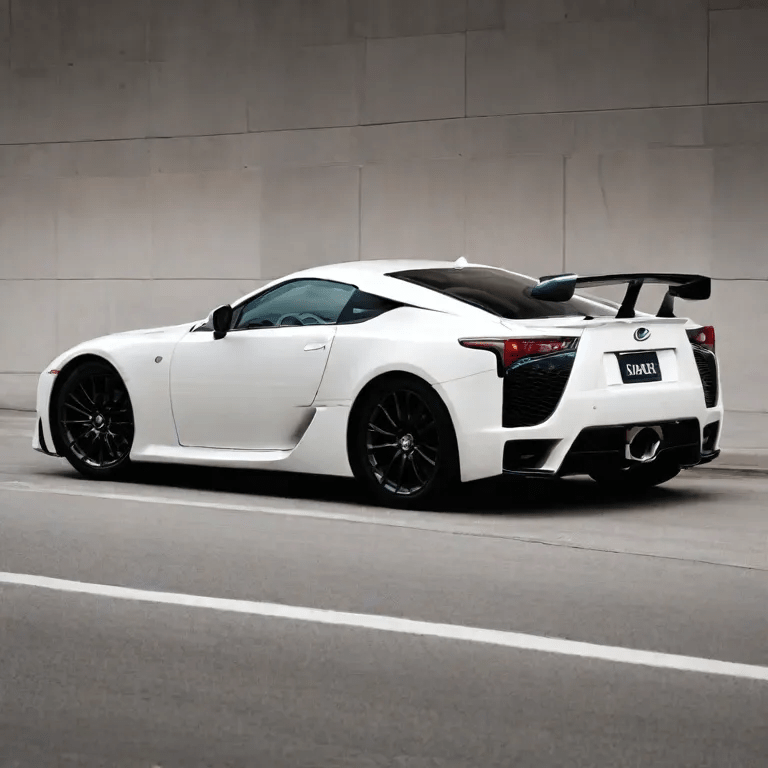 The Lexus LFA Car - Rapid Vehicles