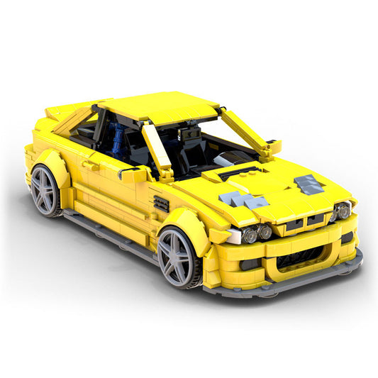 MOC Splicing Building Block Set 45363 BMW E46 M3 GTR Sports Car - Premium Sports Accessories from Rapidvehicles - Just $116.09! Shop now at Rapidvehicles