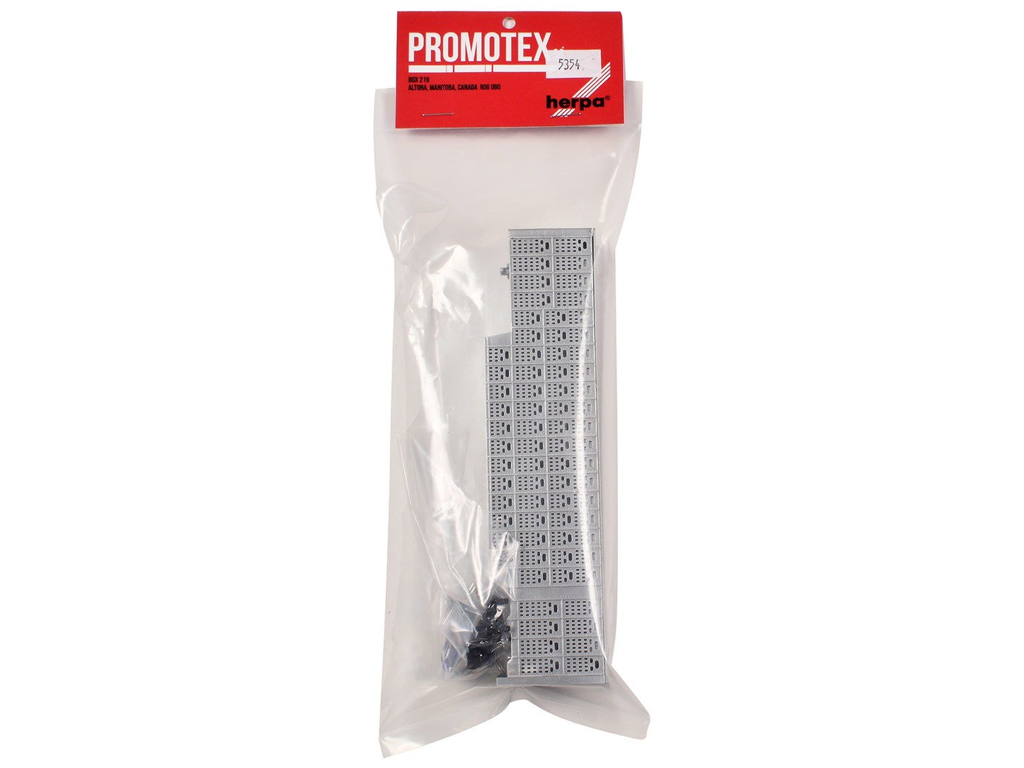 Livestock Trailer Silver 1/87 (HO) Plastic Model by Promotex