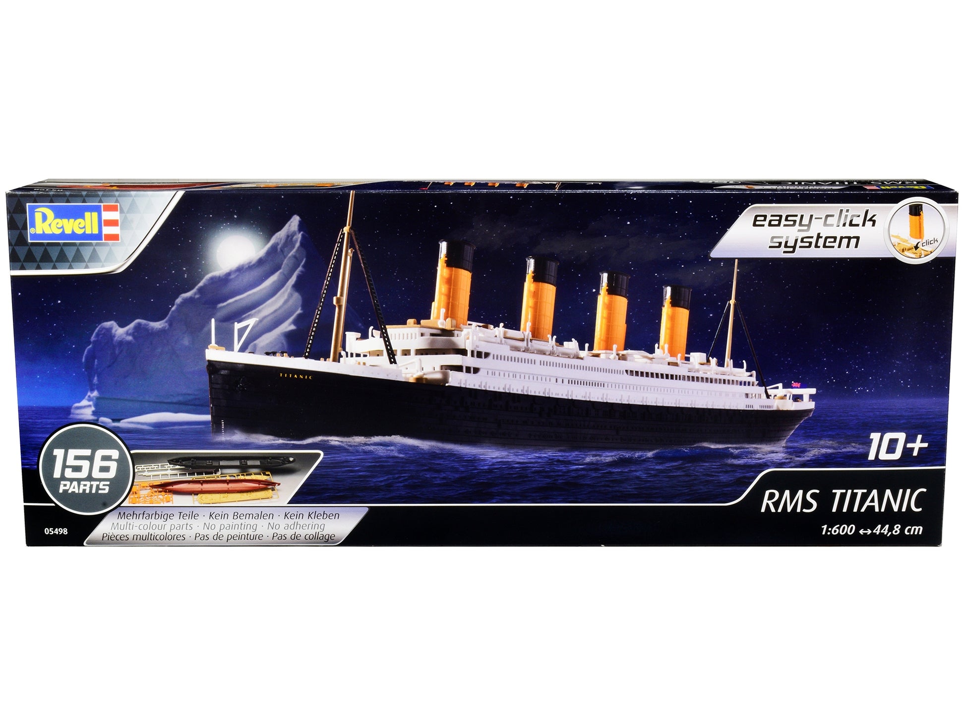 Level 2 Easy Click Model Kit RMS Titanic Passenger Liner Ship - Premium Other from Revell - Just $91.99! Shop now at Rapidvehicles