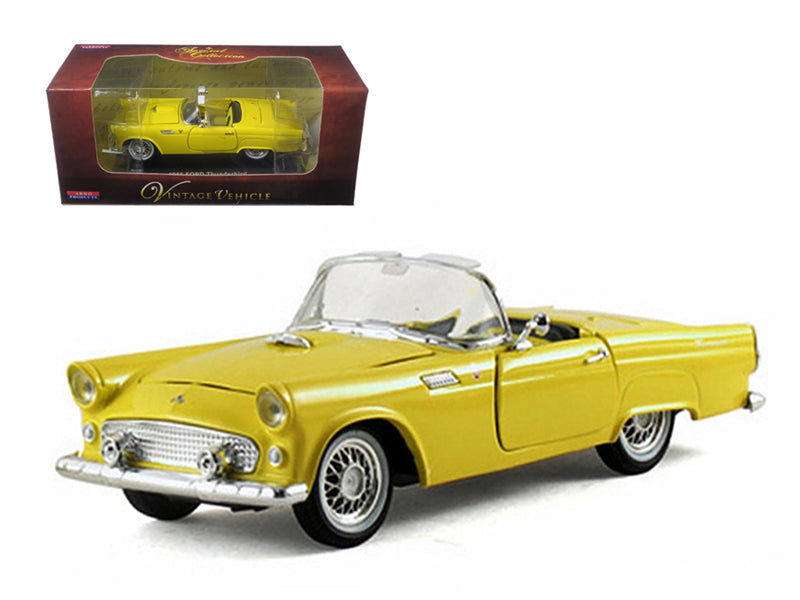 1955 Ford Thunderbird Convertible Yellow 1/32 Diecast Car Model by Arko Products - Premium physical from Rapidvehicles - Just $44.99! Shop now at Rapidvehicles