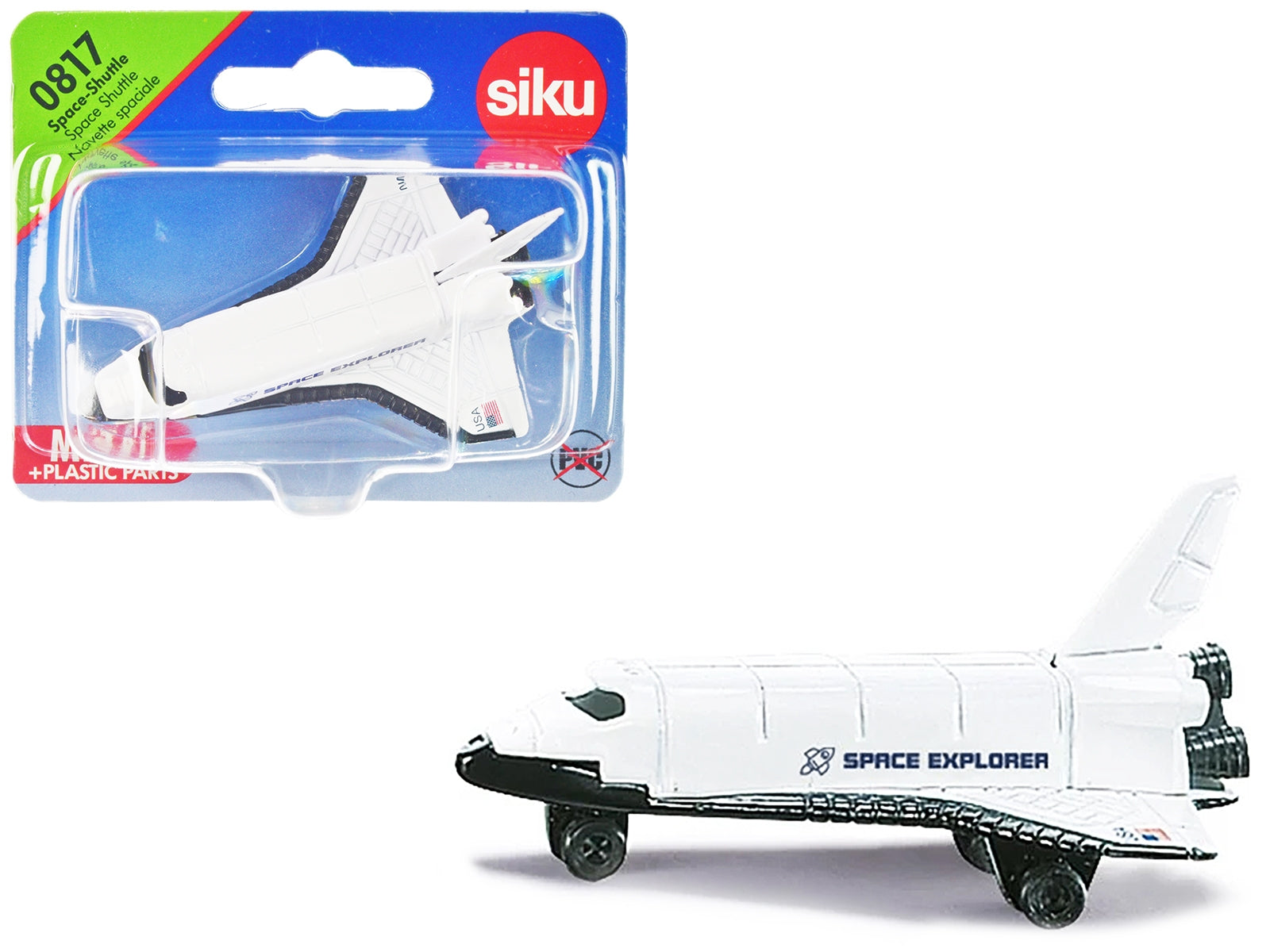 Space-Shuttle White "Space Explorer" Diecast Model by Siku - Premium Other from SIKU - Just $21.38! Shop now at Rapidvehicles