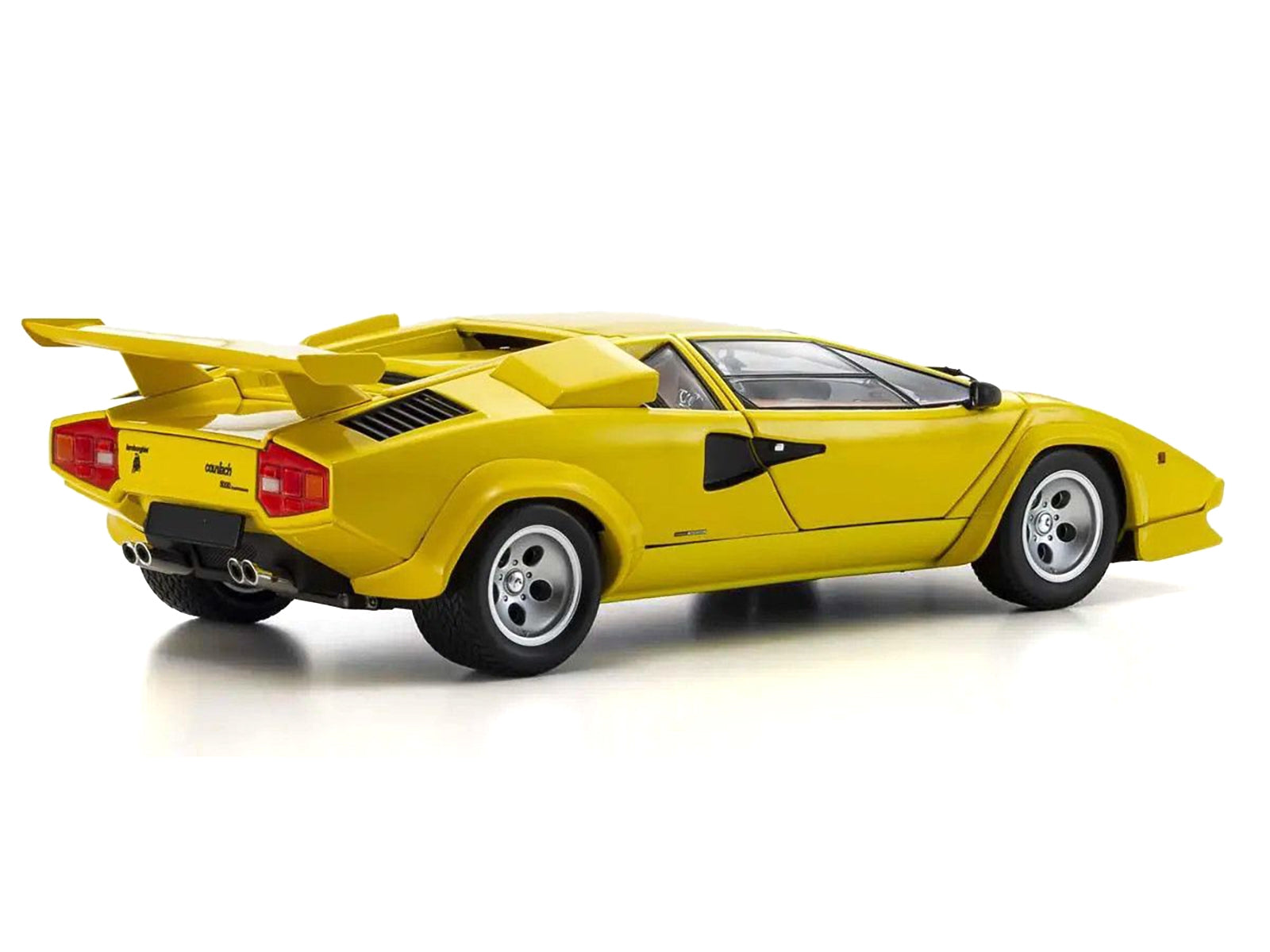 Lamborghini Countach LP 5000 Quattrovalvole Yellow 1/18 Diecast - Premium Lamborghini Models from Kyosho - Just $317.69! Shop now at Rapidvehicles