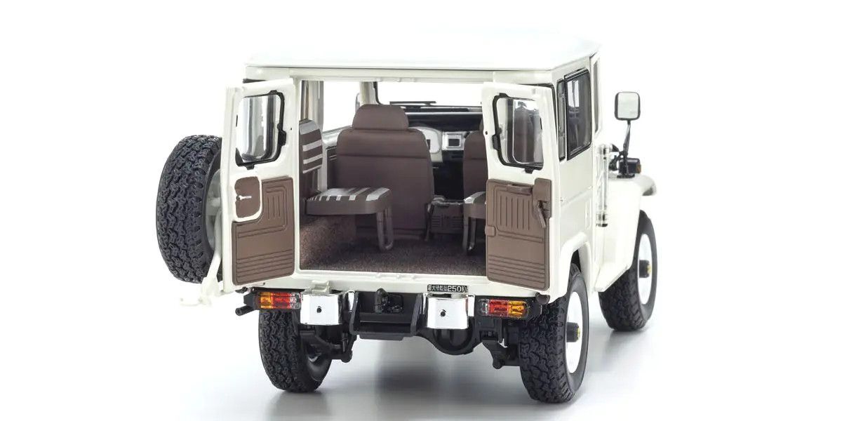 Toyota Land Cruiser 40 Van RHD (Right Hand Drive) White 1/18 Diecast Model Car by Kyosho - Premium Toyota Models from Kyosho - Just $270.79! Shop now at Rapidvehicles