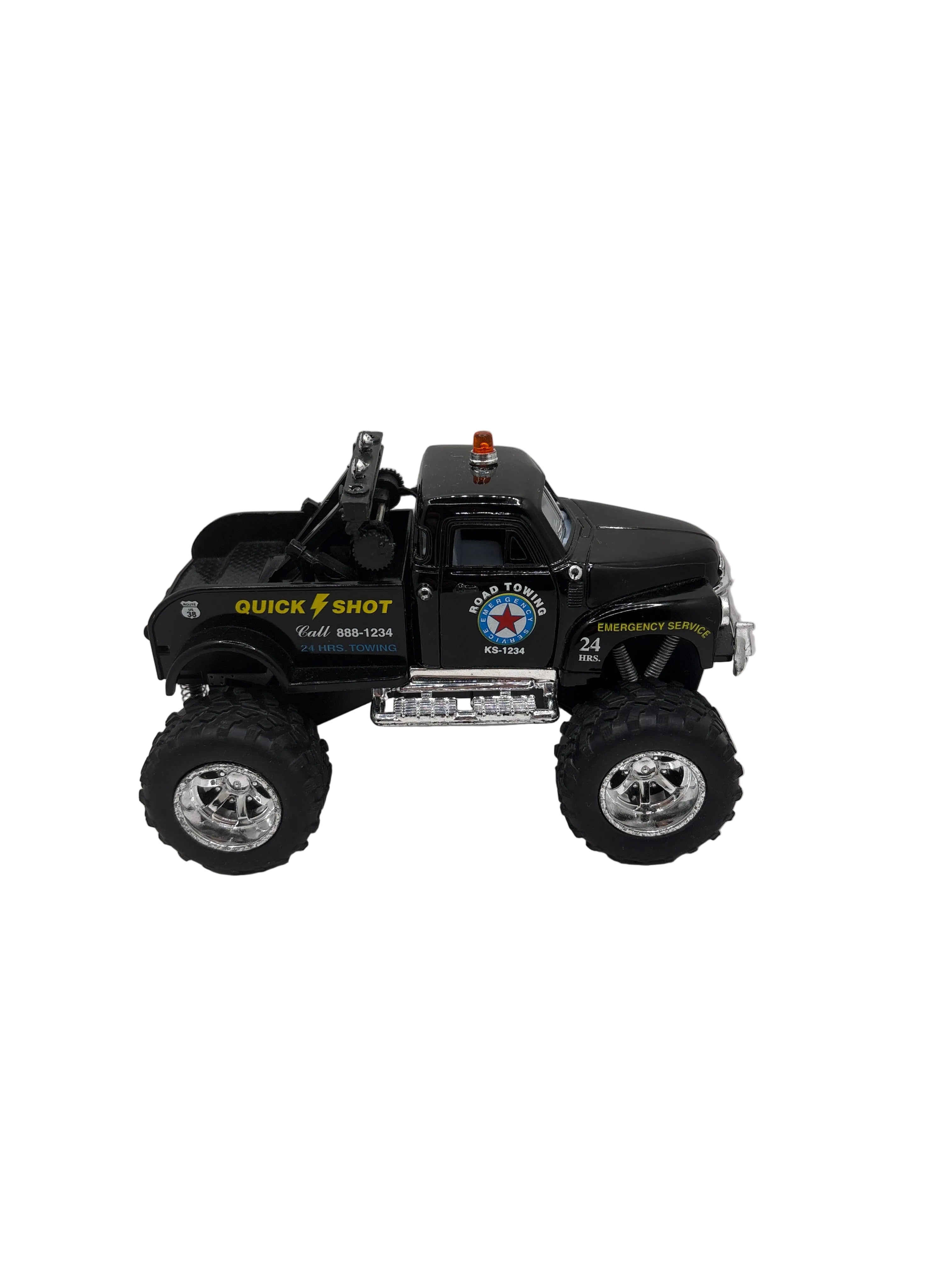 Kinsmart 1953 Chevrolet 3100 Wrecker (Off Road) Diecast black