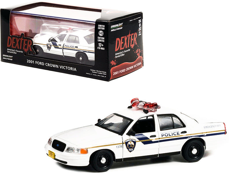 2001 Ford Crown Victoria Police Interceptor White "Pembroke Pines - Premium  from Rapidvehicles - Just $38.99! Shop now at Rapidvehicles