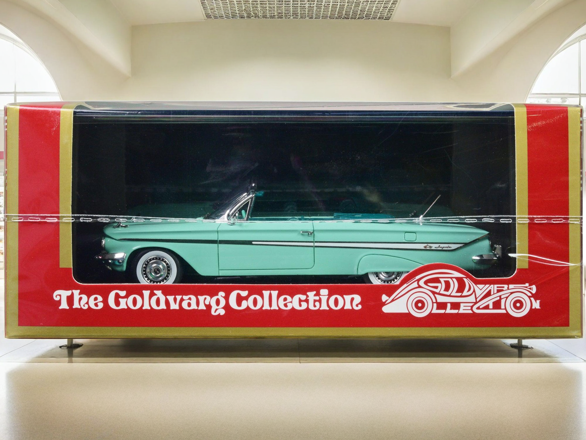 1961 Chevrolet Impala Convertible Light Green with Green Interior Limited Edition to 240 pieces Worldwide 1/43 Model Car by Goldvarg Collection