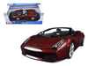 Lamborghini Gallardo Spyder Burgundy 1/18 Diecast Model Car by - Premium  from Rapidvehicles - Just $72.99! Shop now at Rapidvehicles