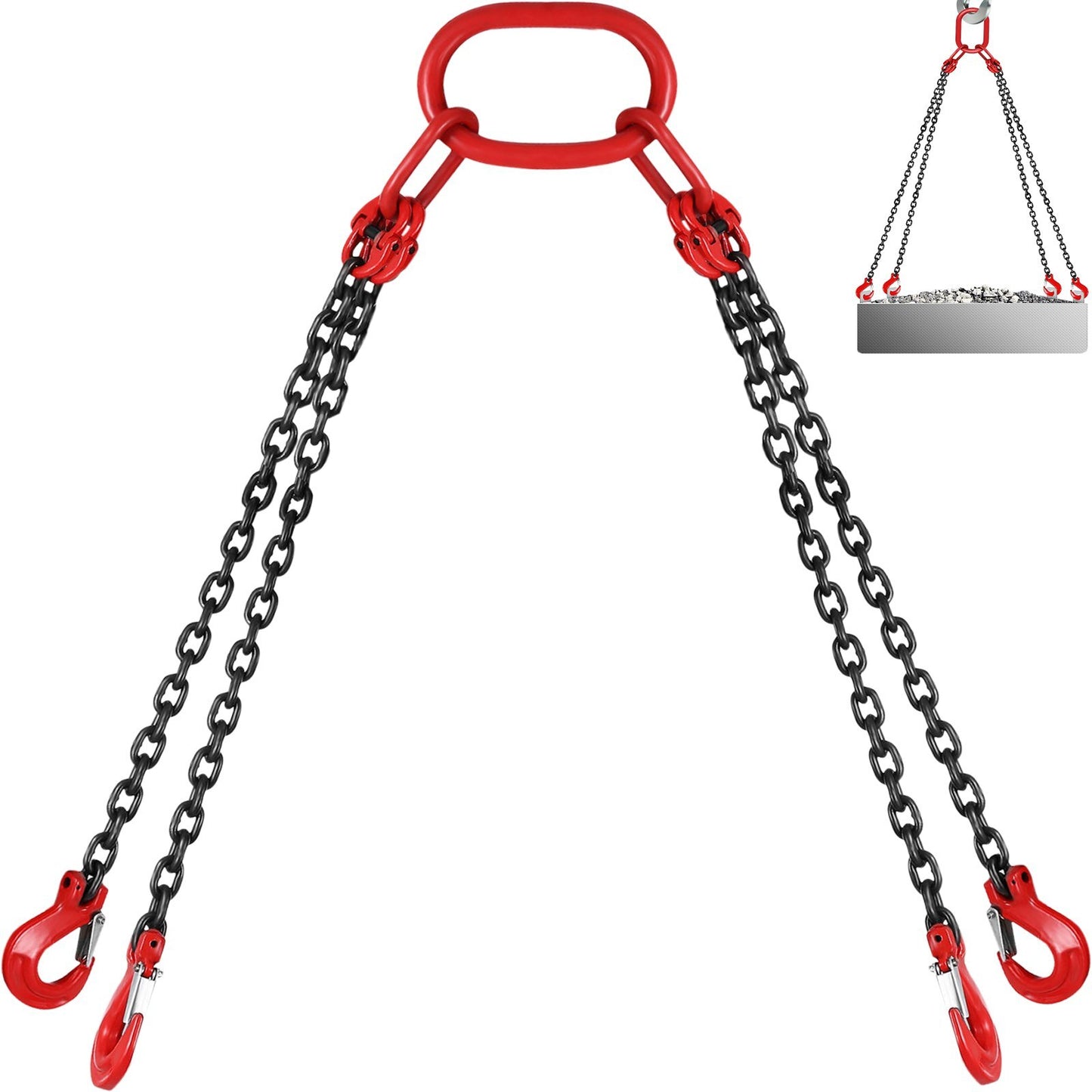 VEVOR 5Ft Chain Sling 5/16 Inch X 5 Ft Engine Lift Chain G80 - Premium Tow Chain from VEVOR - Just $81.19! Shop now at Rapidvehicles