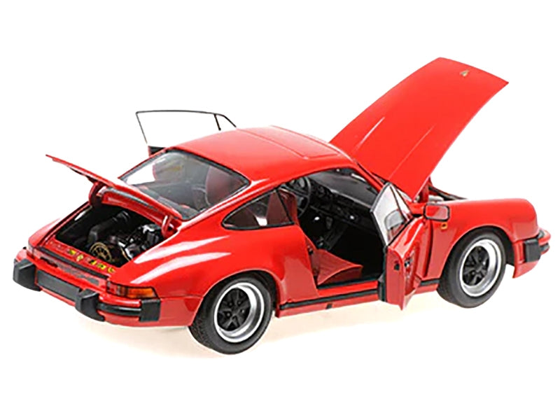 1983 Porsche 911 Carrera Coupe 3.2 Red 1/18 Diecast Model Car by - Premium Porsche Models from Minichamps - Just $246.59! Shop now at Rapidvehicles