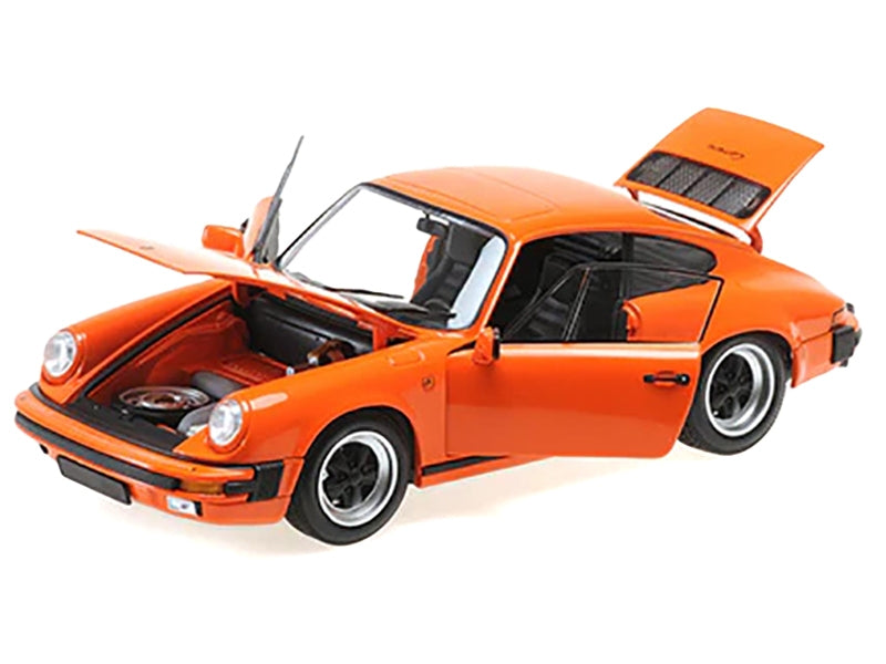 1983 Porsche 911 Carrera Coupe 3.2 Orange 1/18 Diecast Model Car - Premium Porsche Models from Minichamps - Just $246.59! Shop now at Rapidvehicles