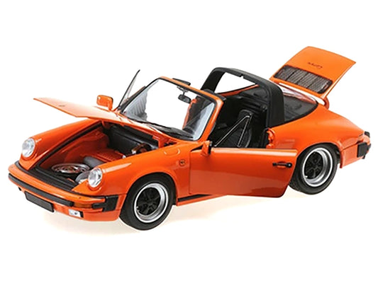 1983 Porsche 911 Carrera Targa 3.2 Orange 1/18 Diecast Model Car - Premium Porsche Models from Minichamps - Just $246.59! Shop now at Rapidvehicles