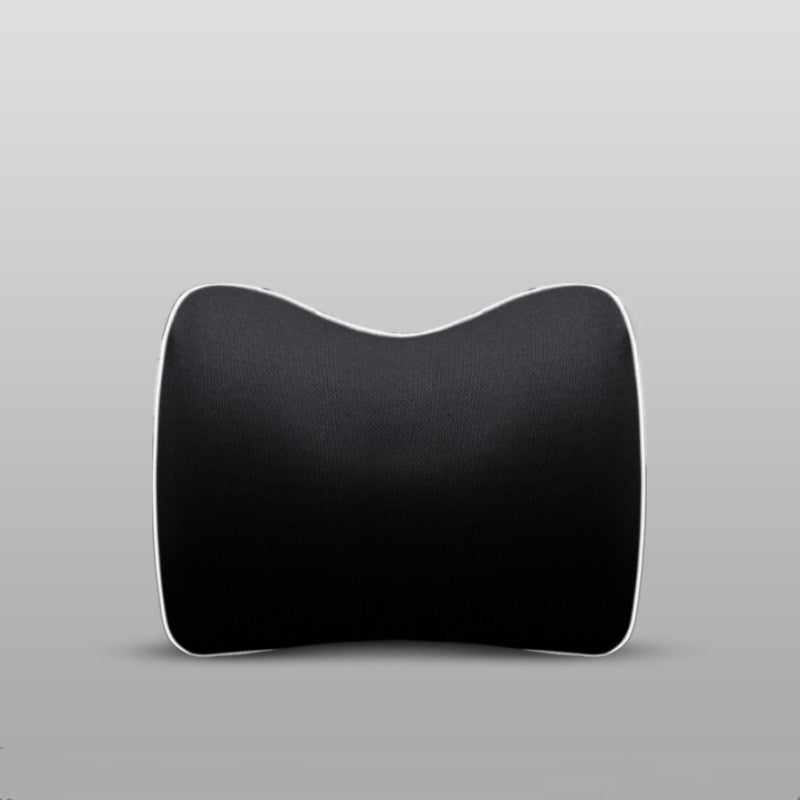 Color: Black, Style: Headrest - Memory foam car headrest lumbar - Premium Interior Parts from Rapidvehicles - Just $27.99! Shop now at Rapidvehicles