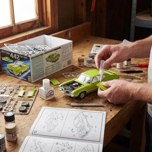 Classic Rides™ 1971 Oldsmobile Model Kit - Build Your Dream Car!