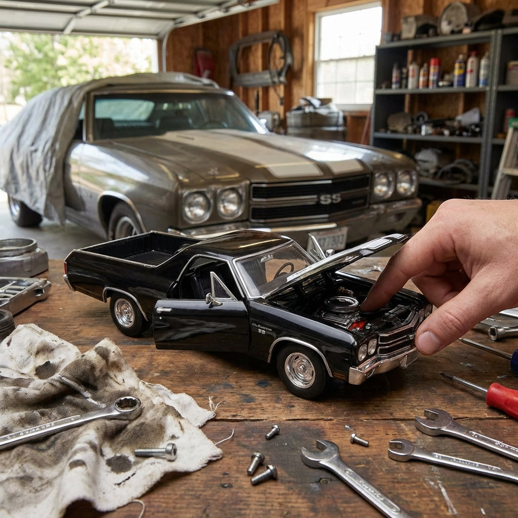 PowerCruiser™ Diecast Model – 1970 El Camino SS Edition free shipping USA