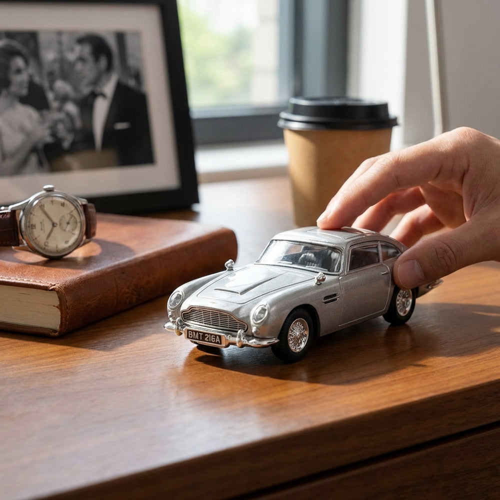 Bond Ride™: Aston Martin DB5 Limited Edition Model Car free shipping USA