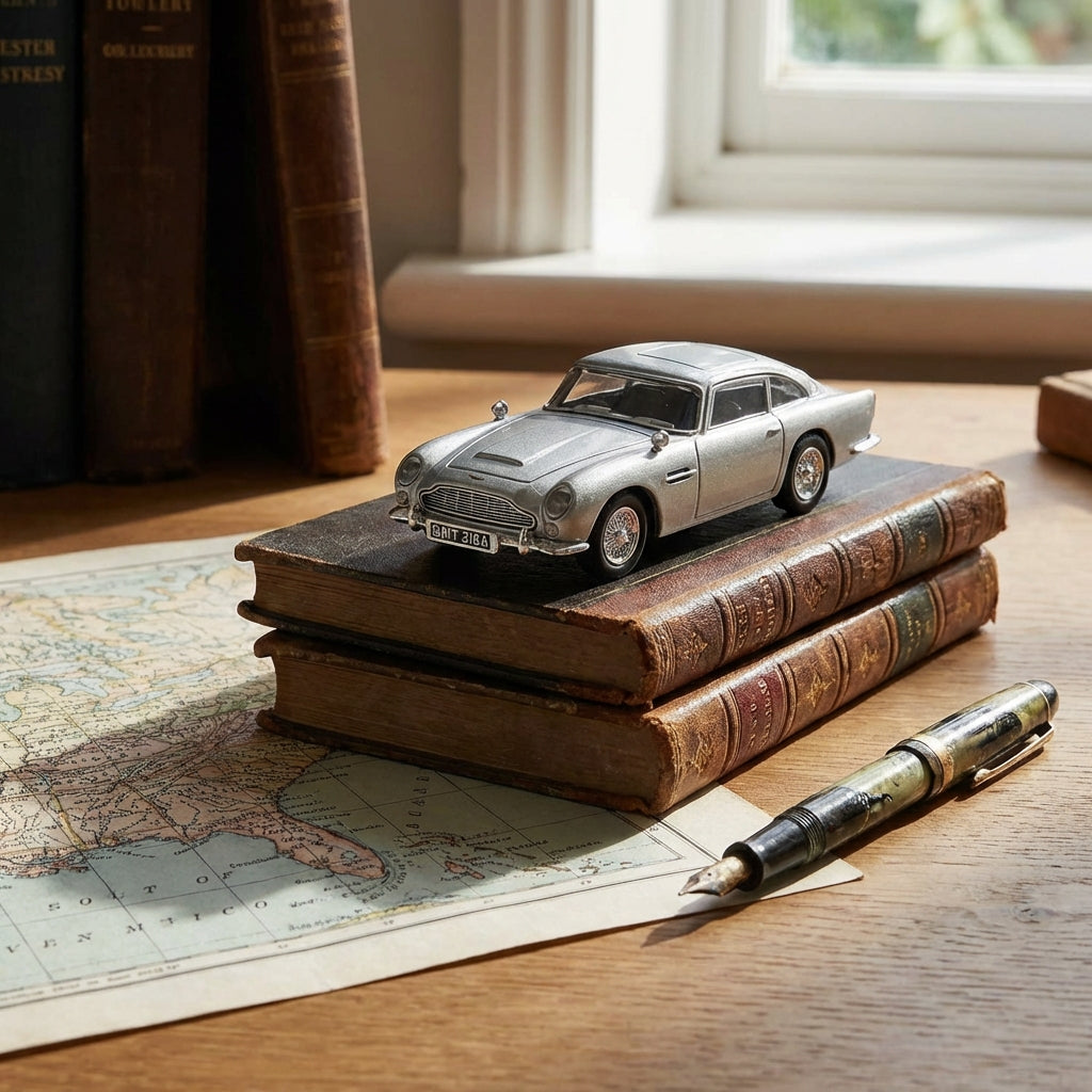 Bond Ride™: Aston Martin DB5 Limited Edition Model Car free shipping USA