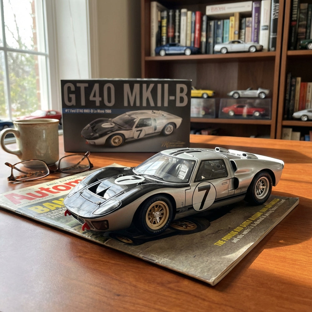 GT40 Legends™ Model Car - 1966 Le Mans Champion free shipping USA