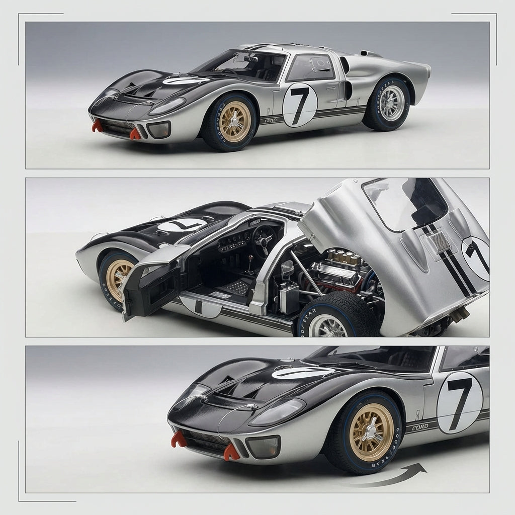 GT40 Legends™ Model Car - 1966 Le Mans Champion free shipping USA