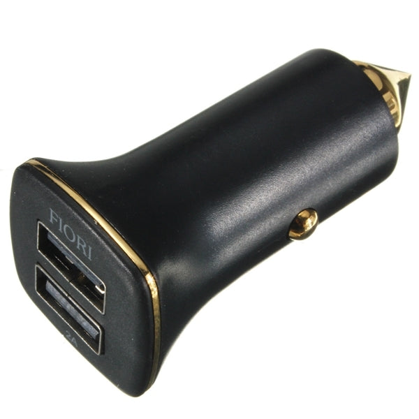 Dual USB Car Charger Power Adapter Cigarette Lighter Socket 12V - Premium Automobiles & Motorcycles from Rapidvehicles - Just $17.76! Shop now at Rapidvehicles