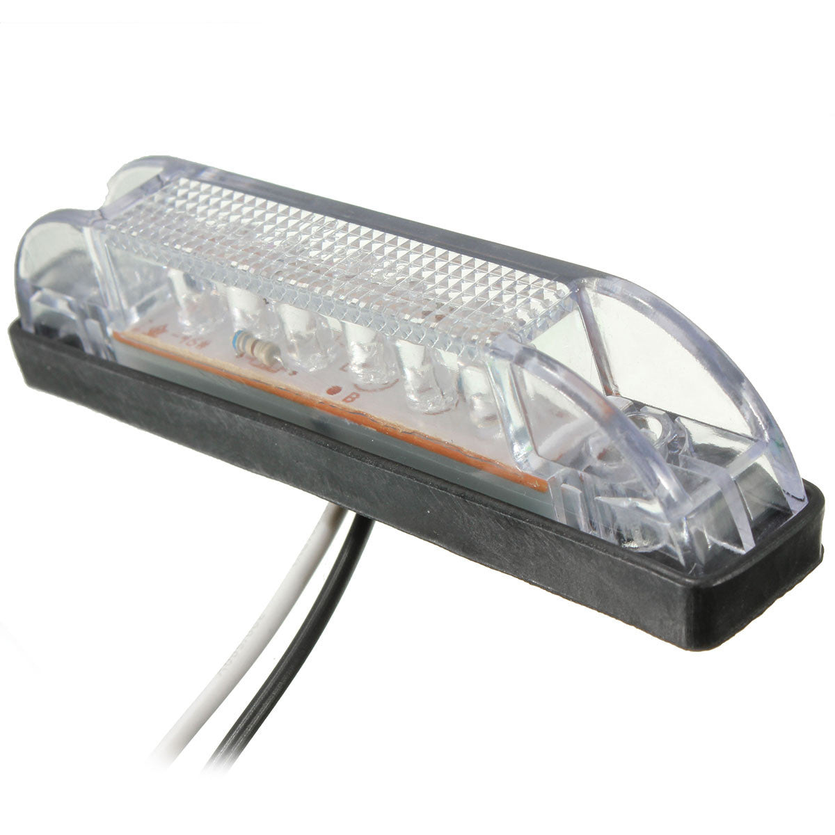 6 LED Clearance Side Marker Light Indicator Lamp Truck Trailer Lorry Van 12V 24V - Premium Automobiles & Motorcycles from Rapidvehicles - Just $19.55! Shop now at Rapidvehicles