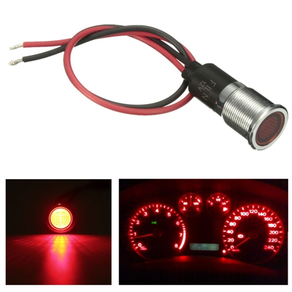 14mm 12V Dash Panel Indicator Warning Light Lamp For Motorcycle Car Van Boat Truck Lorry - Premium Motorcycle from Rapidvehicles - Just $17.99! Shop now at Rapidvehicles