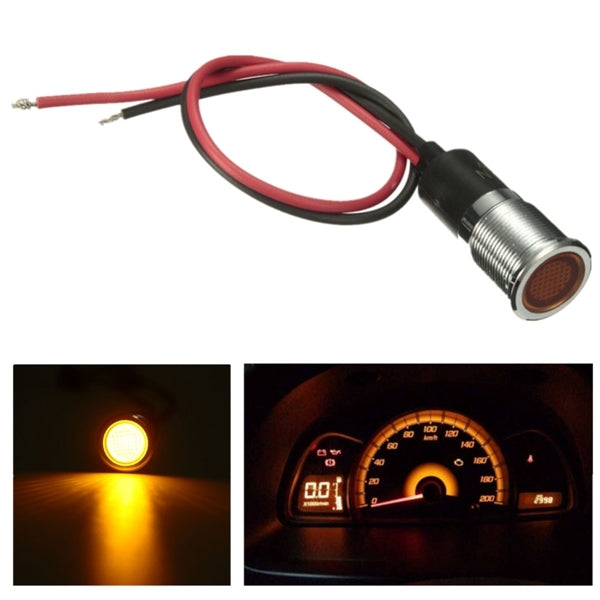 14mm 12V Dash Panel Indicator Warning Light Lamp For Motorcycle Car Van Boat Truck Lorry - Premium Motorcycle from Rapidvehicles - Just $17.99! Shop now at Rapidvehicles