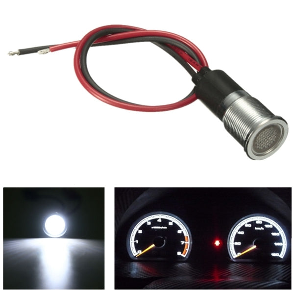 14mm 12V Dash Panel Indicator Warning Light Lamp For Motorcycle Car Van Boat Truck Lorry - Premium Motorcycle from Rapidvehicles - Just $17.99! Shop now at Rapidvehicles