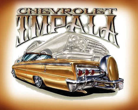 Chevrolet Impala - Premium Car and Bike Art from Rapidvehicles - Just $10.79! Shop now at Rapidvehicles