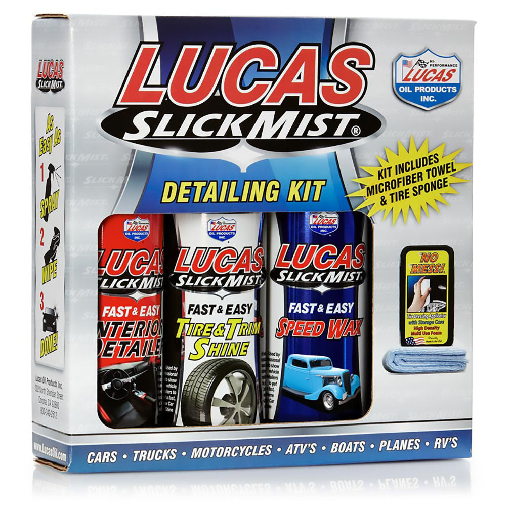 Lucas Oil Slick Mist Detail Kit - Premium Automotive from LUCASOIL - Just $65.31! Shop now at Rapidvehicles